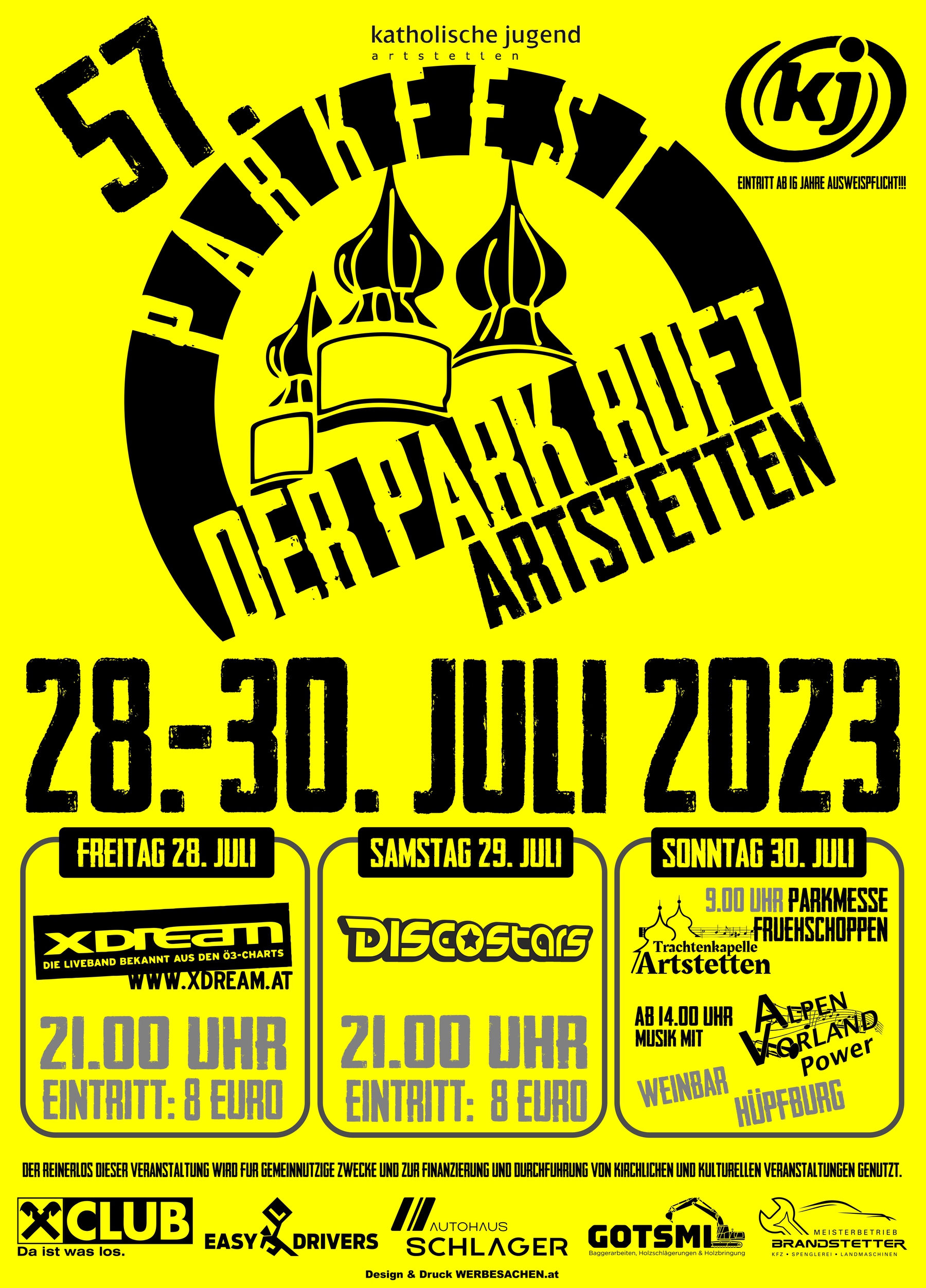 Parkfest-Plakat